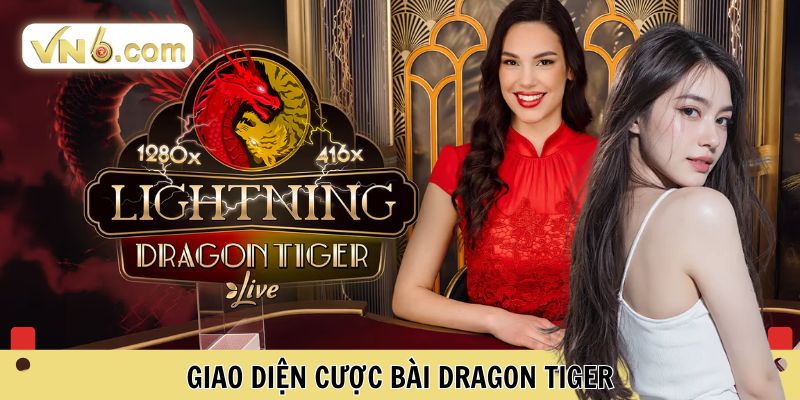 Giao diện cược bài Dragon Tiger