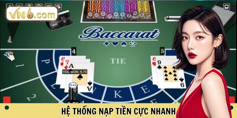 Hệ thống nạp tiền cực nhanh
